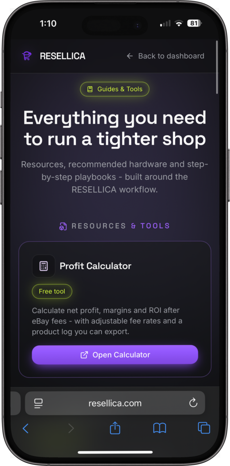 Guides & Tools